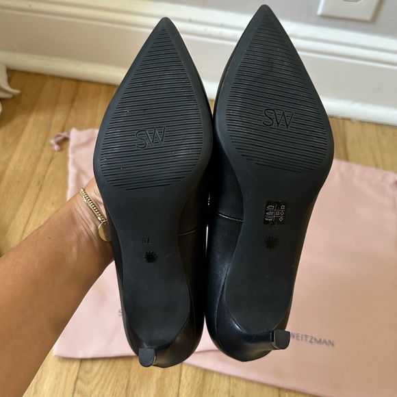Stuart Weitzman Classic Black Pumps - Picture 7 of 9